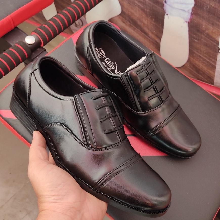 Giày tây nam thời trang kiểu giả dây công sở lịch lãm