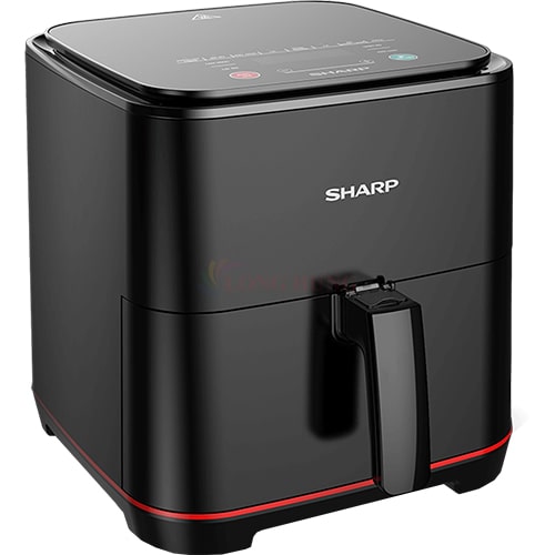 Nồi chiên không dầu điện tử Sharp 7 lít KF-AF70EV-BK - Hàng chính hãng