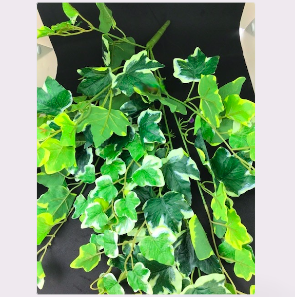Cây giả lá rùa rủ, cỏ giả trang trí, hoa giả trang trí tiền cảnh, hoa trang trí tết 65cm/1 dây