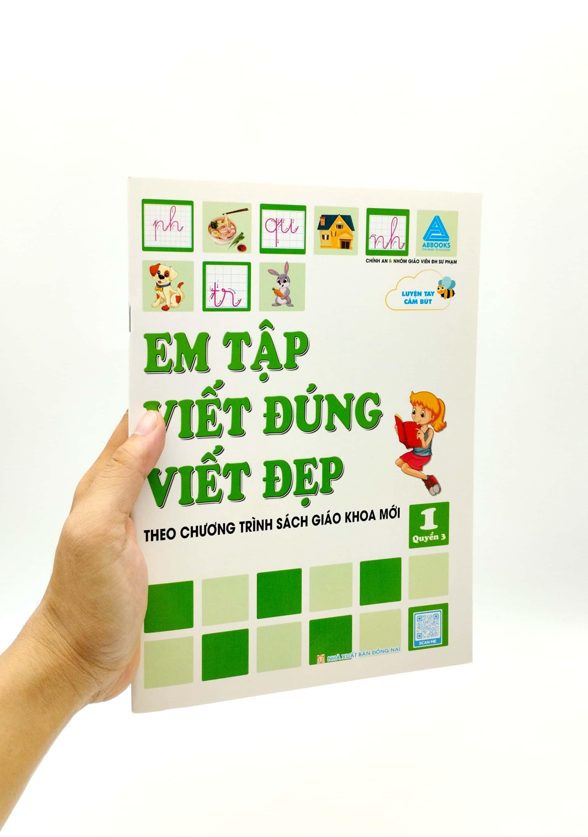 Em Tập Viết Đúng Viết Đẹp 1 - Quyển 3