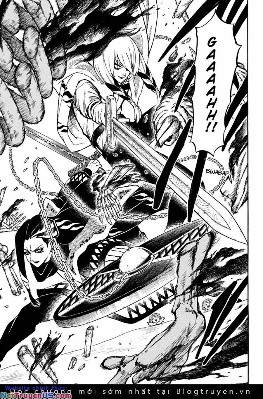 gill: "không ai có thể đánh bại ta khi ta dùng rìu!" chapter 12 13