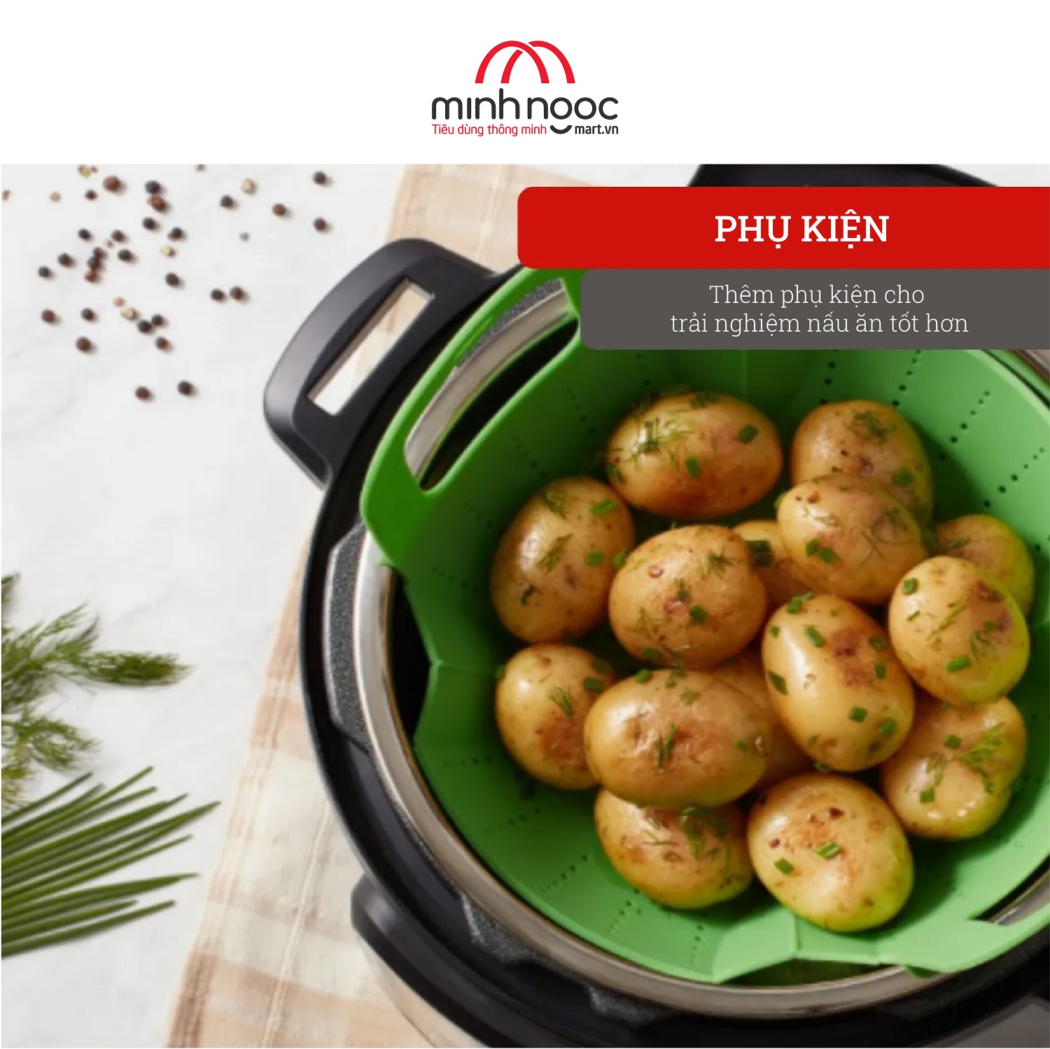 Nồi áp suất điện Đa Năng Instant Pot Duo Plus, Dung tích 5.7 lít, 9 in 1