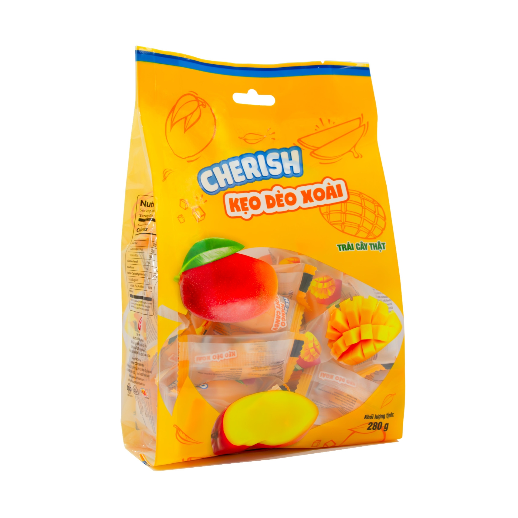Kẹo Dẻo Xoài Cherish Lai Phú 280G