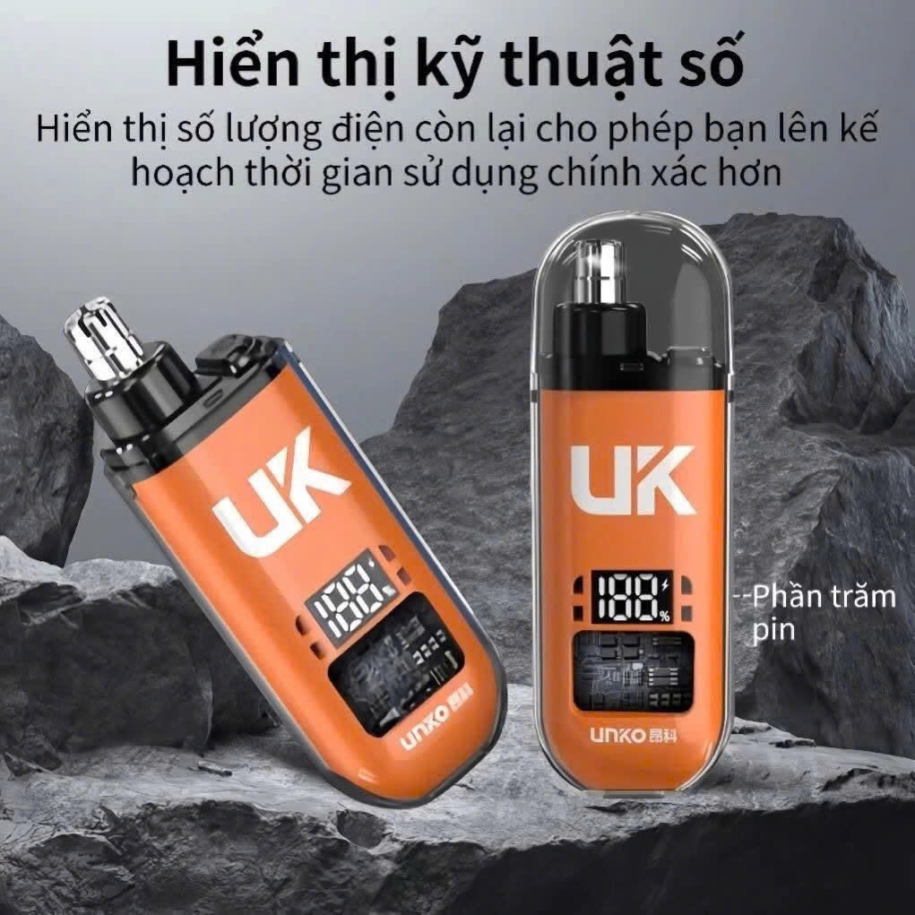 Máy tỉa lông mũi MÀU ĐEN - Hàng chính hãng