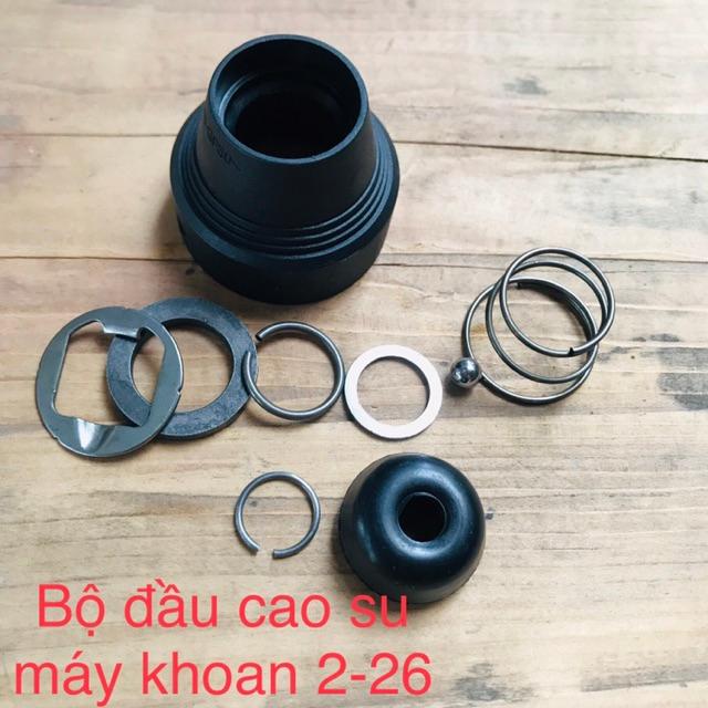Bộ đầu cao su máy khoan bê tông 2-26
