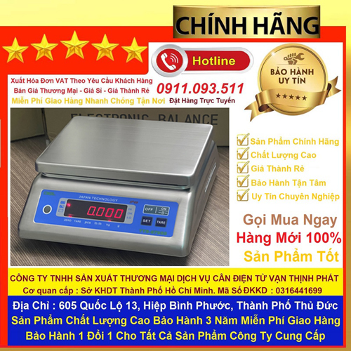 Cân Điện Tử Chống Nước DIGI TTS-679 3 kg