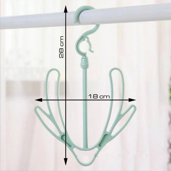 Combo 2 móc phơi giày thông minh nhựa PP bền, đẹp và chắc chắn