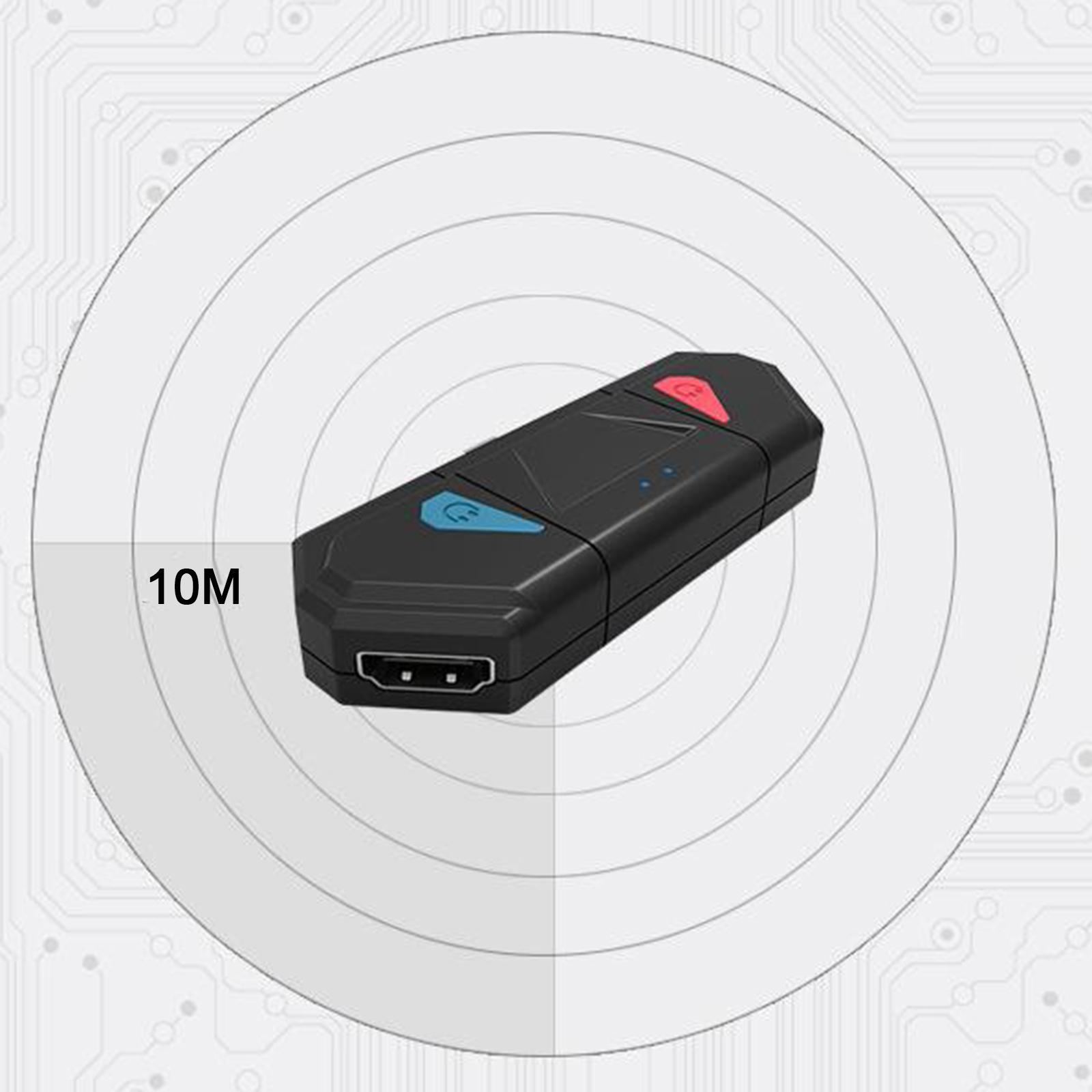 Bluetooth Adapter Audio Transmitter Individual Control for Nintendo Switch Lite