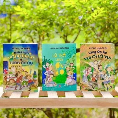 Bộ Sách - Lũ Trẻ Làng ồn ào + Làng ồn ào Vui ơi Là Vui + Những ngày hạnh phúc ở làng ồn ào - NXB Phụ Nữ