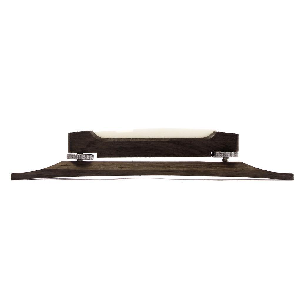 Archtop Guitar Rosewood Bridge with Bone Saddle