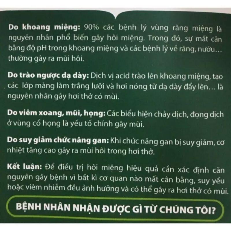 Combo 2 lọ nước OV TAM TIÊU dứt điểm Hôi Miệng - An toàn từ thảo dược -  Đỗ Quang Vịnh