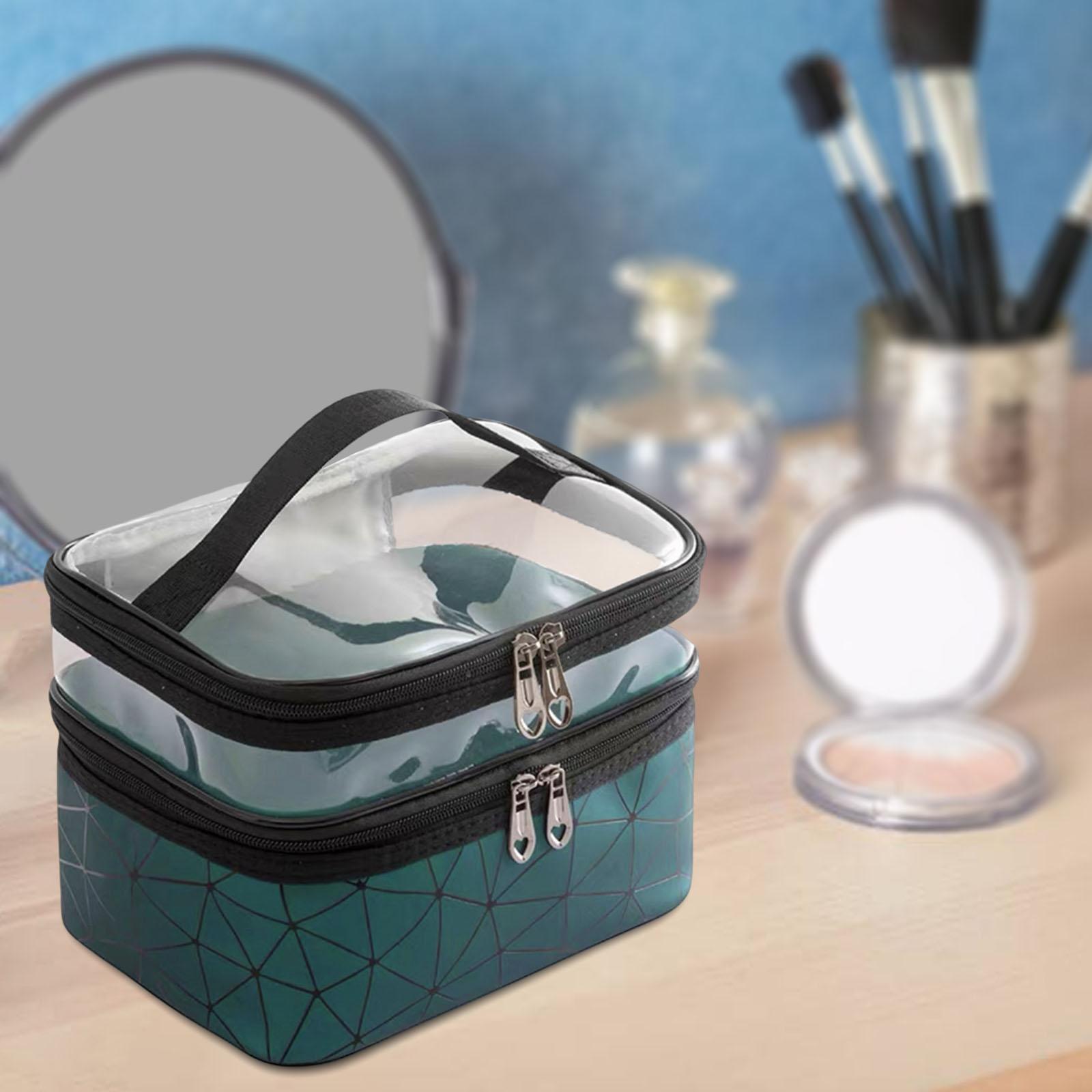 Makeup Cosmetic Bag Container Waterproof Storage Wash Bag for Women Brushes Accessories