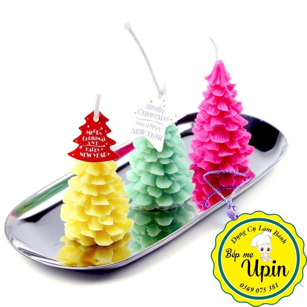 Khuôn nến tiệc giáng sinh, Khuôn silicone trang trí bánh Khuôn sô cô la.