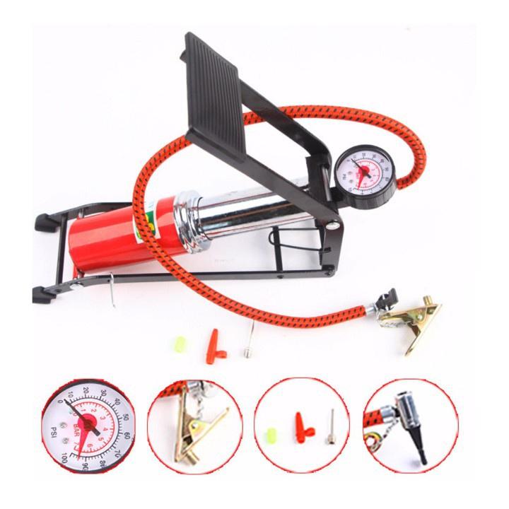 Bơm Hơi Mini Đa Năng 1 Pittong - Thiết Kế Nhỏ Gọn, Dễ Dàng Mang Theo Khi Đi Đường Dài