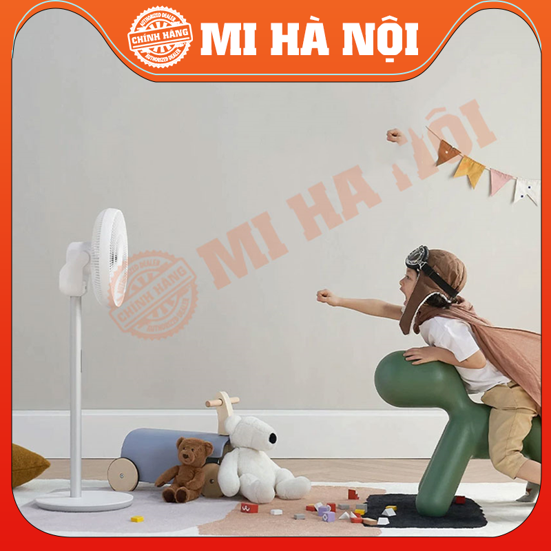 Quạt tích điện đối lưu Smartmi Xiaomi Gen 3 PRO Circulation Fan – Xoay 3D ngang dọc, pin 40 giờ liên tục Hàng chính hãng