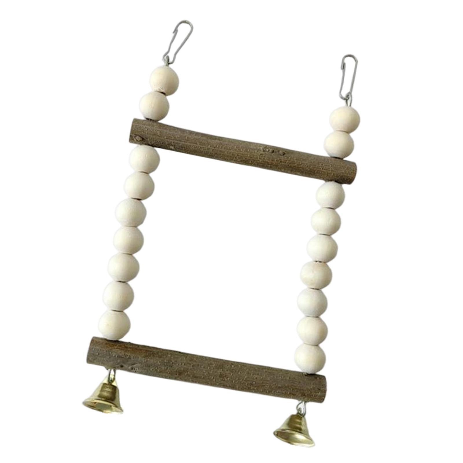 Parrots Cage Hanging Toys Chewing Bite Small Parakeets Training Bird Swing