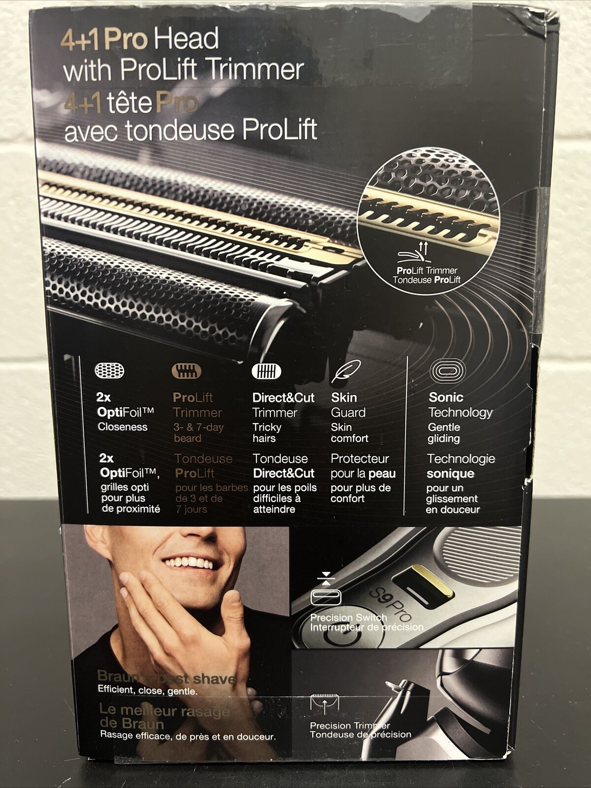 Máy cạo râu cao cấp B_raun Series 9 Pro 9477cc - Made In Germany