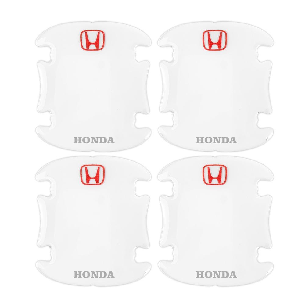 Miếng dán tay nắm cửa xe hơi trong suốt chống va chạm cho Honda