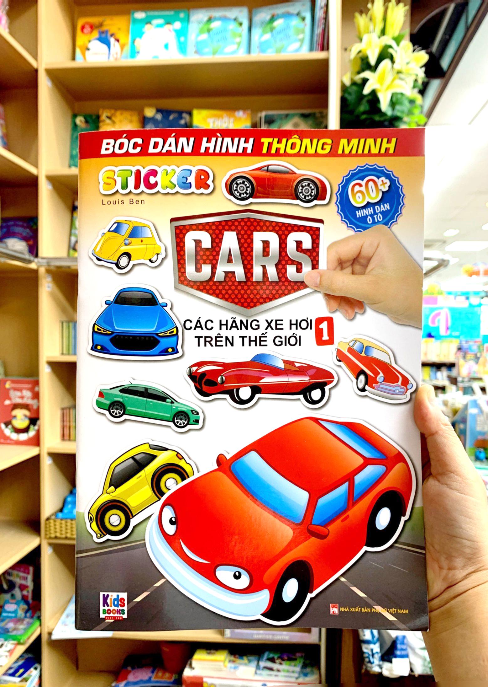 Sticker Bóc Dán Hình Thông Minh - Car - Các Hãng Xe Trên Thế Giới 1