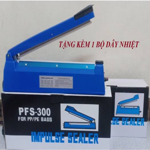 Máy Hàn Túi Dập Tay PFS 300mm, PFS 400mm- Hàn Túi Đa Năng; nhựa, nilon PP/PE, túi zip