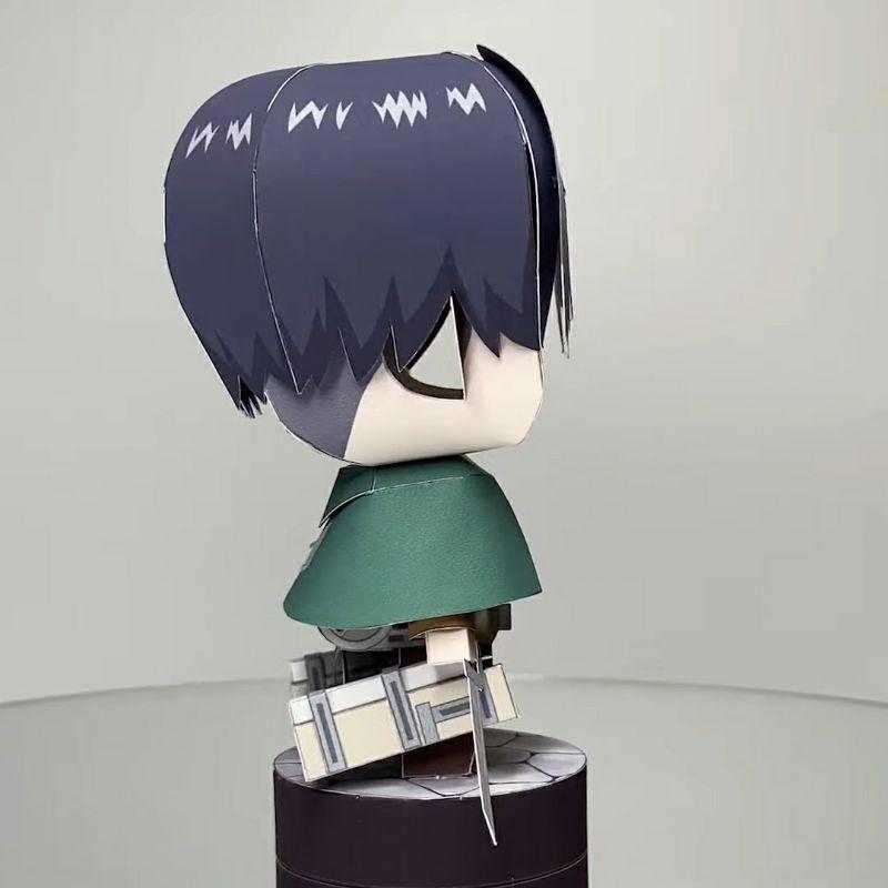 Mô hình giấy anime chibi Levi Ackerman