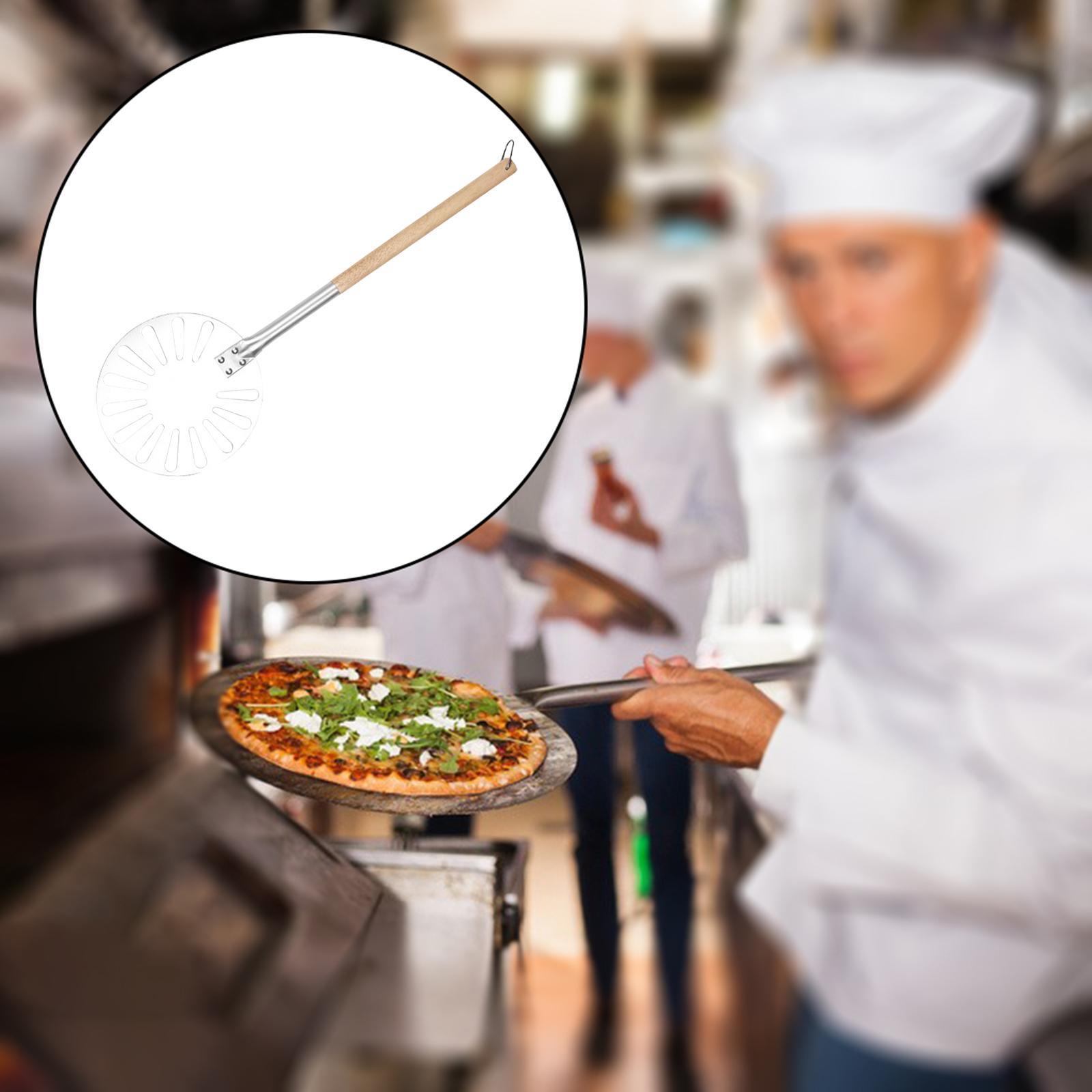 Stainless Steel Pizza Peel with Long Handle for Making Pizza