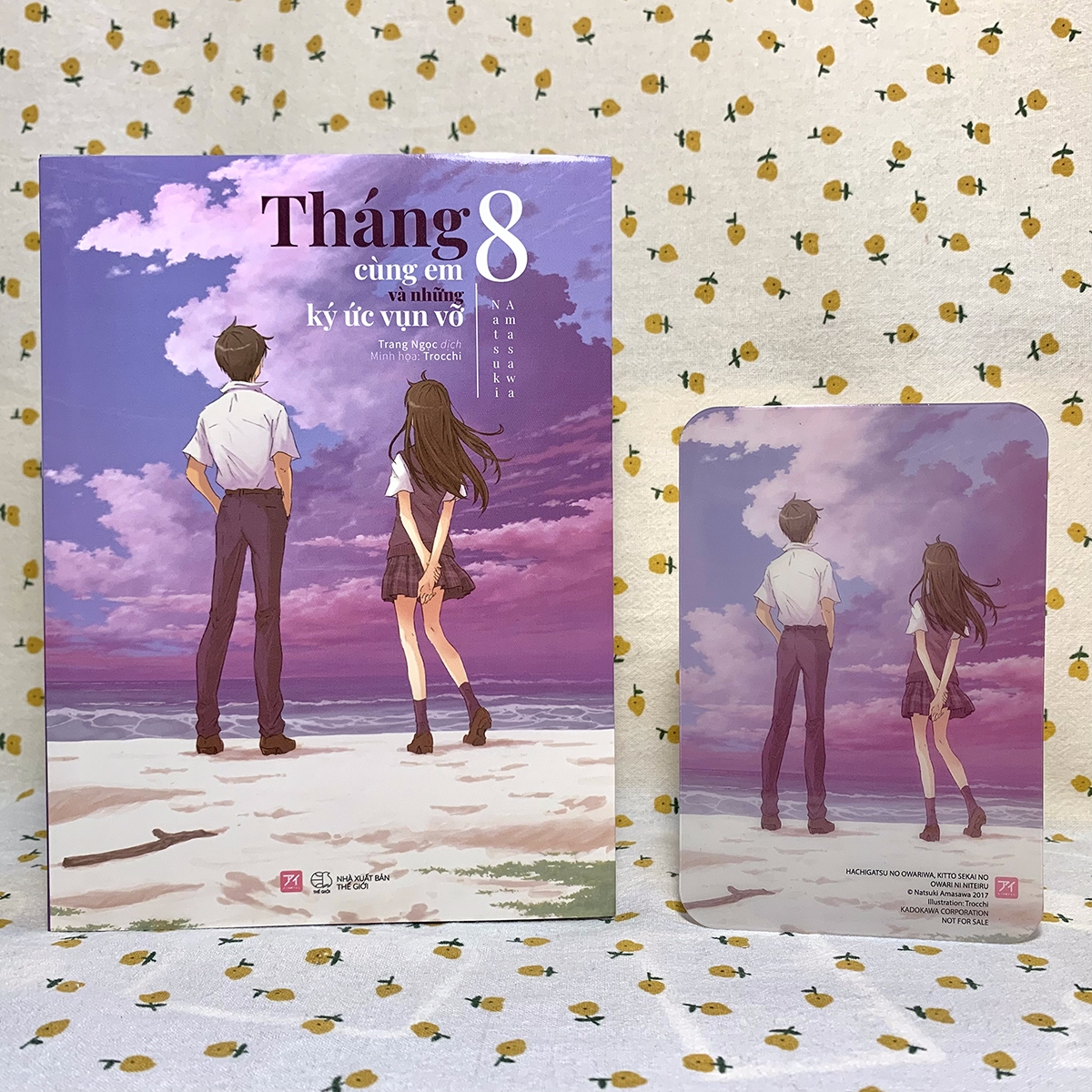 Sách AZ - Combo Cho Đến Khi Telomere Tháng 7 Kết Thúc + Tháng 8 Cùng Em Và Những Ký Ức Vụn Vỡ