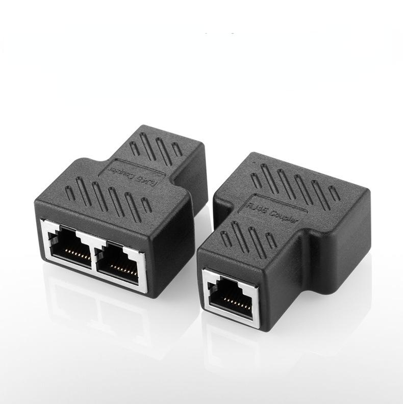 1PCS 2022 MỚI RJ45 1 đến 1/2 mạng LAN Ethernet Mạng bộ bộ chia bộ chia đầu nối đầu nối đầu nối đầu Tee