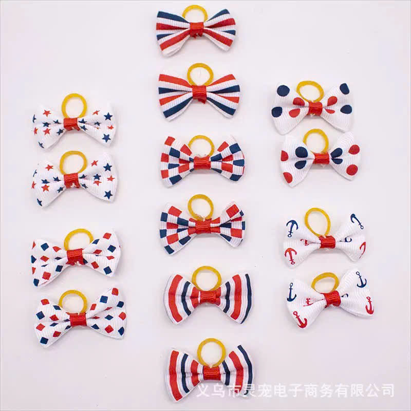 NƠ KẸP TÓC CÀI TÓC THỜI TRANG DỄ THƯƠNG PHONG CÁCH ÂU MỸ  MÃ 34 CHO THÚ CƯNG CHÓ MÈO