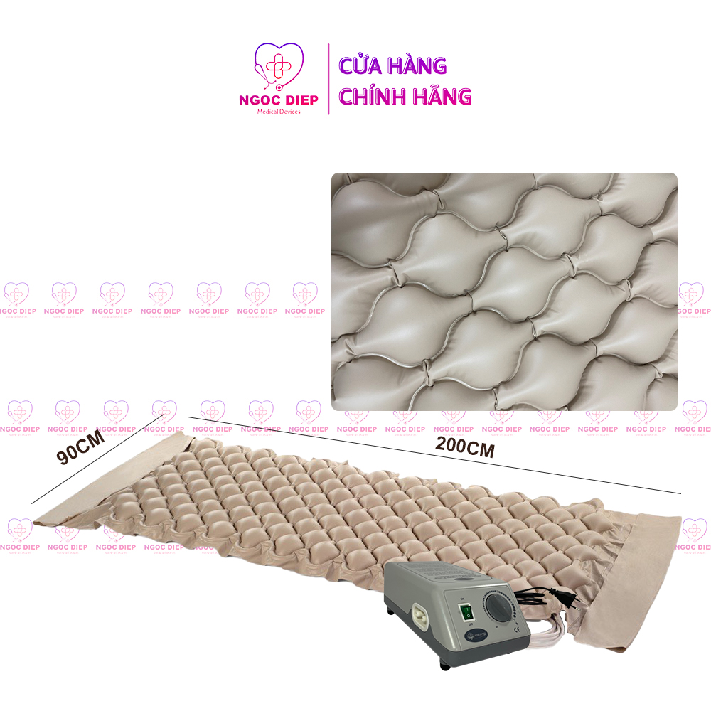 Đệm hơi chống loét OROMI HF-A (Nệm có bơm điều chỉnh) - Nệm cho người ốm, người già - Bảo hành chính hãng