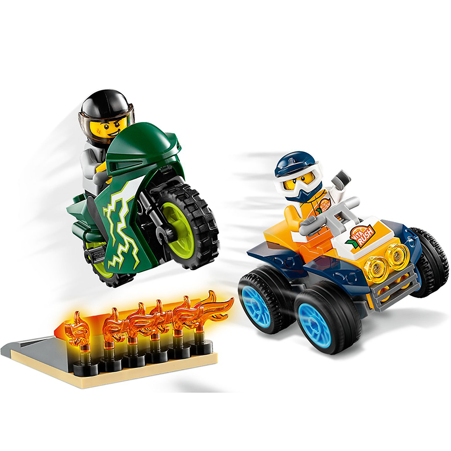 Đồ Chơi Lắp Ráp Lego City Biểu Diễn Nhào Lộn 60255 (62 Chi Tiết)