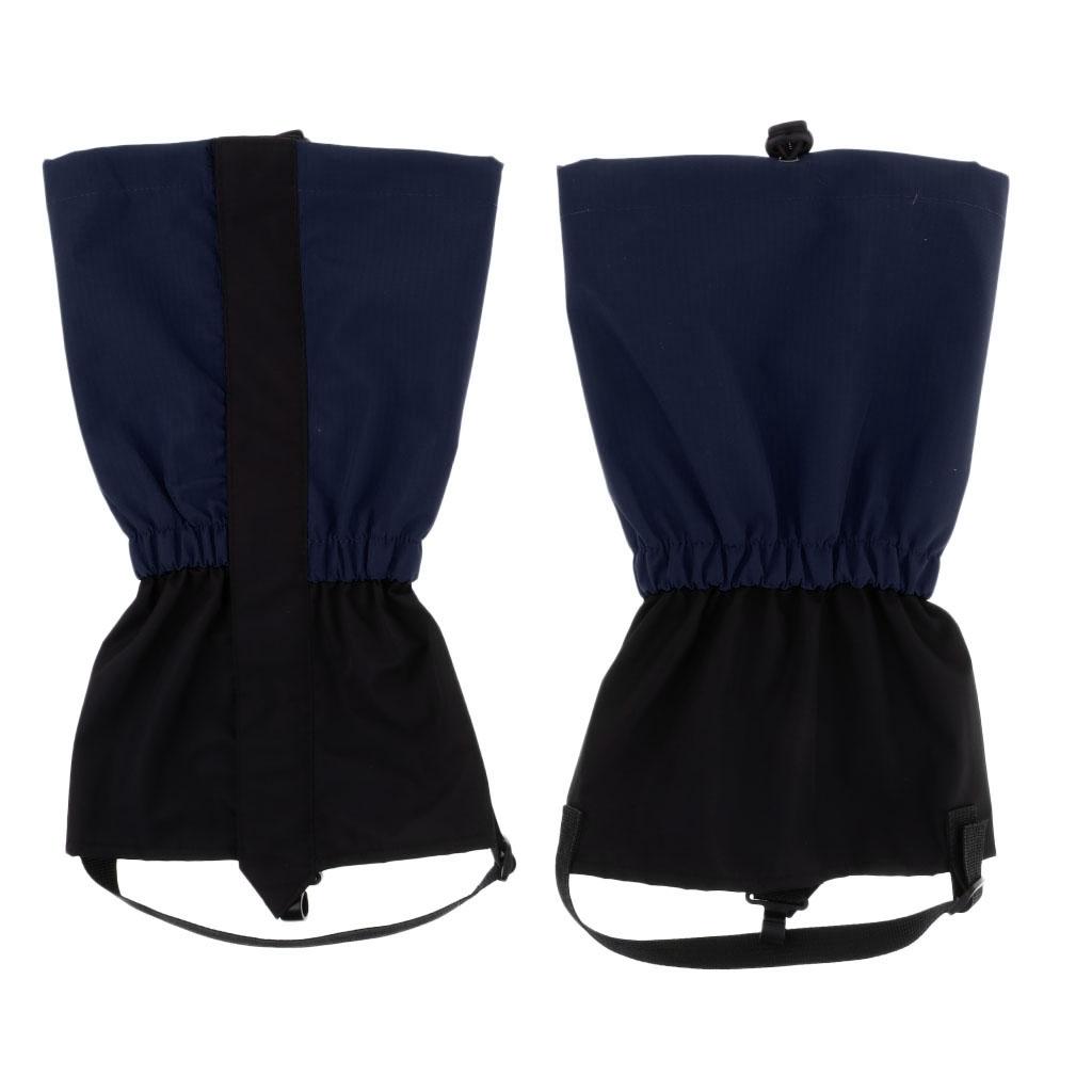 Waterproof Leg Gaiters Snow Boot Gaiters Polyester for Outdoor Sports Climbing Hiking Walking