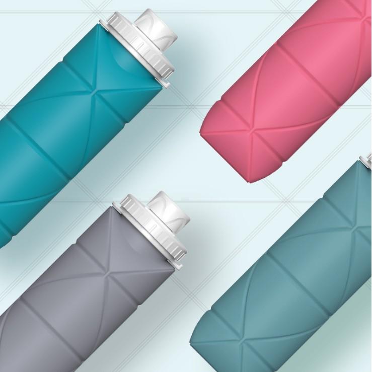 Bình Nước xếp nhỏ Silica Gel BPA Free