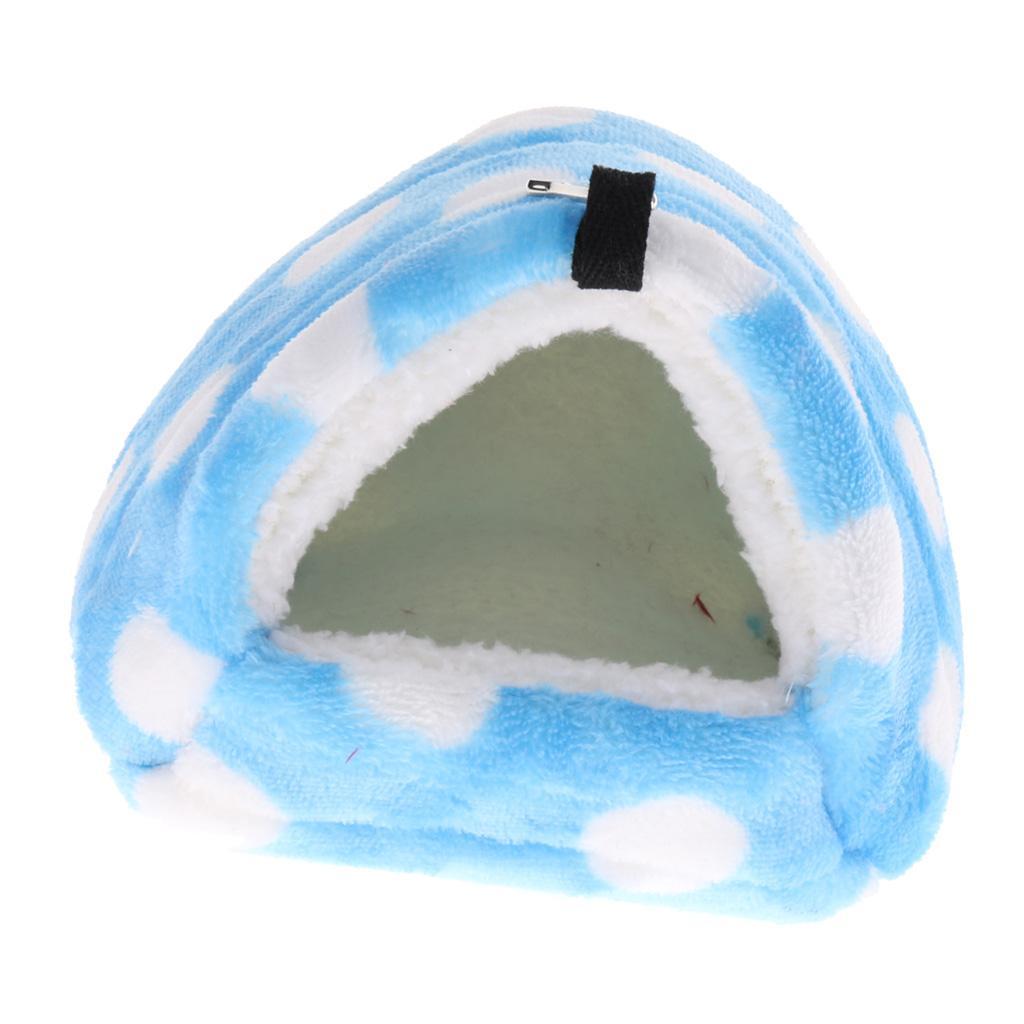 2pcs Guinea Pig House Hammock Bed Hanging Chinchilla Hideout Hut