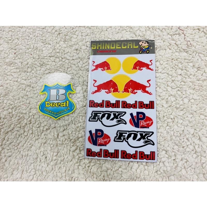Tem logo sticker dành cho redbull