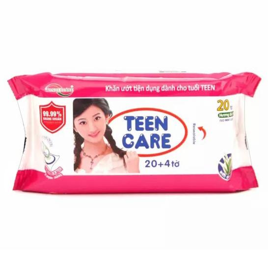 Khăn Ướt Teen Care Hương Nhài 20 Tờ