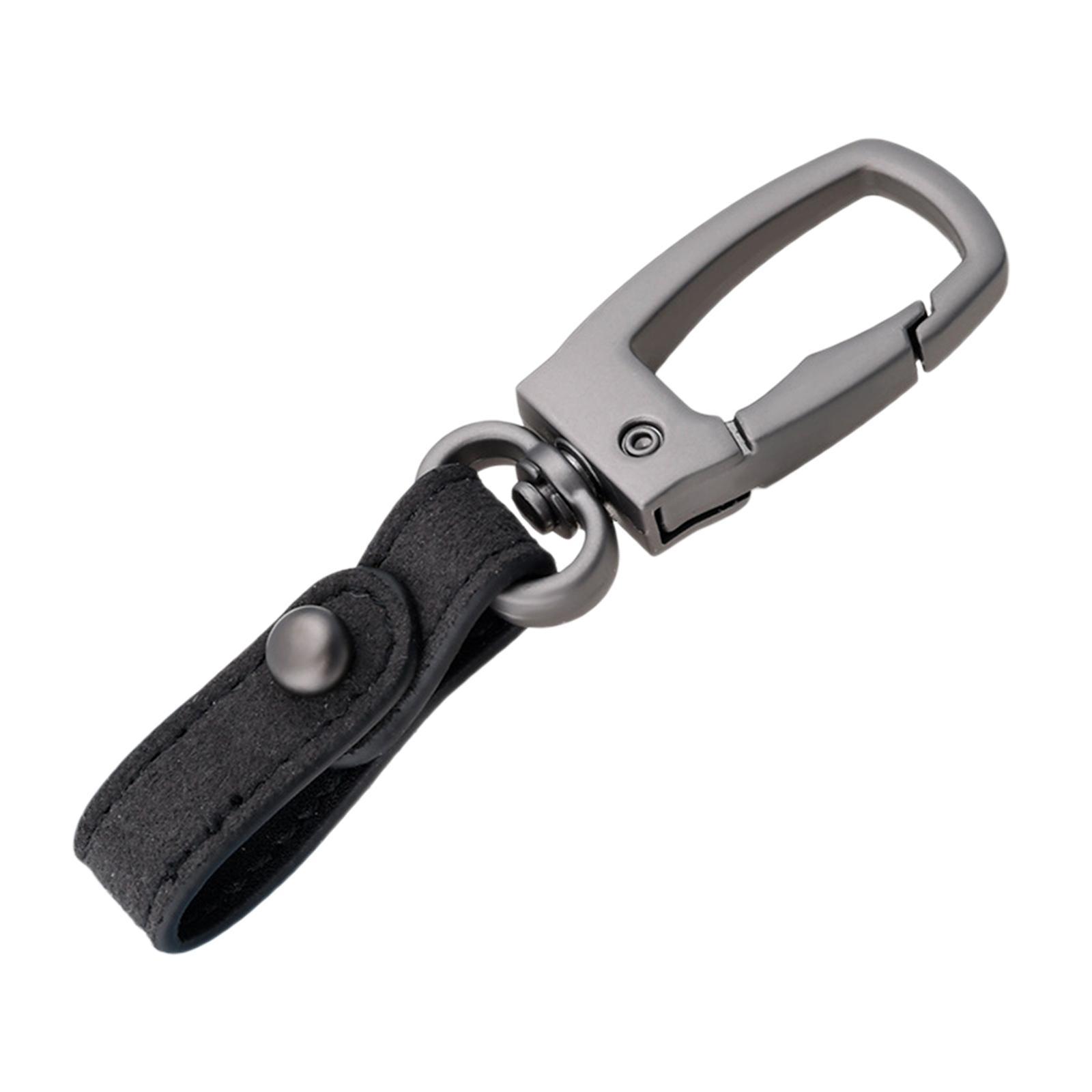 2xHeavy Duty Car Keychain Clip for Colleagues Friends Valentine'S Day Gifts Black