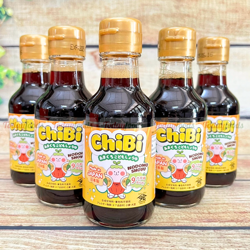 Nước Tương Chibi Yamagen (Nhật Bản) 150ml (Bé từ 9 tháng tuổi dùng được)