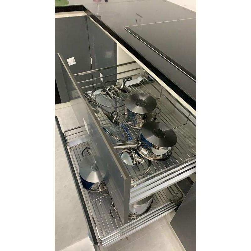 Gía Trạn, Kệ Chén, Gía Để Bát Đĩa Inox - Ray Giảm Chấn