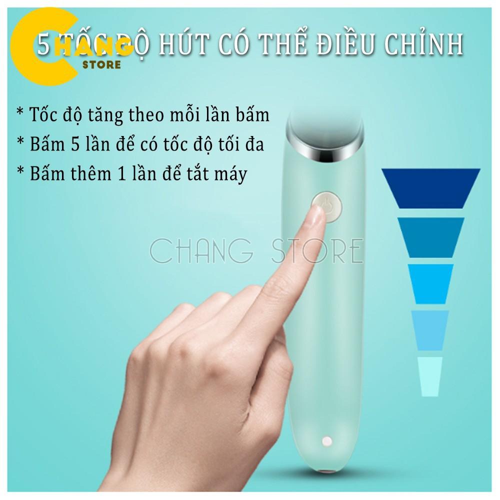 Máy Hút Mũi Đầu Mềm Cầm Tay Thông Minh Pin Sạc Cho Bé .