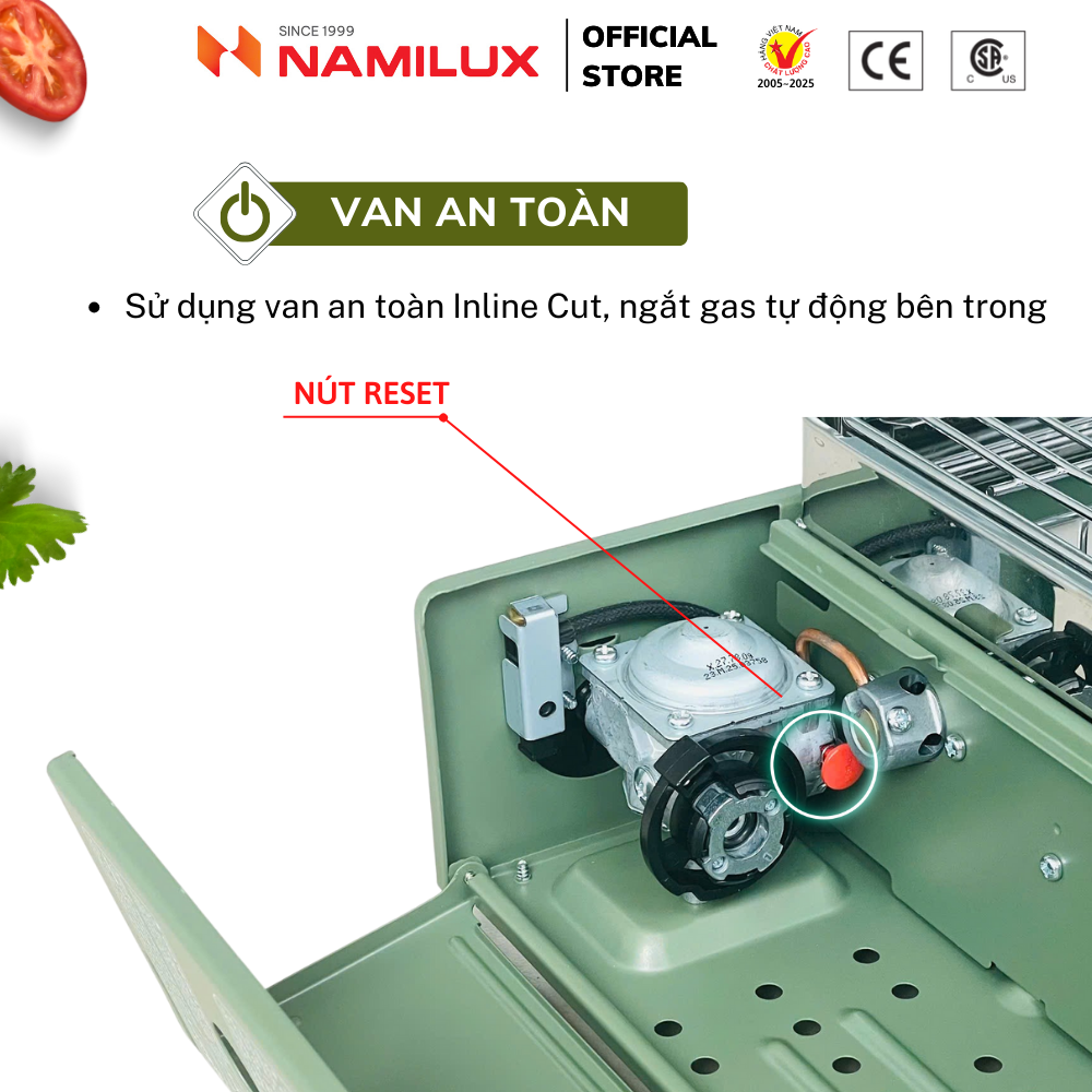 Bếp Nướng Hồng Ngoại NaMilux NH-84N / NA-24N I Tiện Lợi An Toàn Cho Mọi Gia Đình I Bảo Hành 06 Tháng I Hàng Chính Hãng