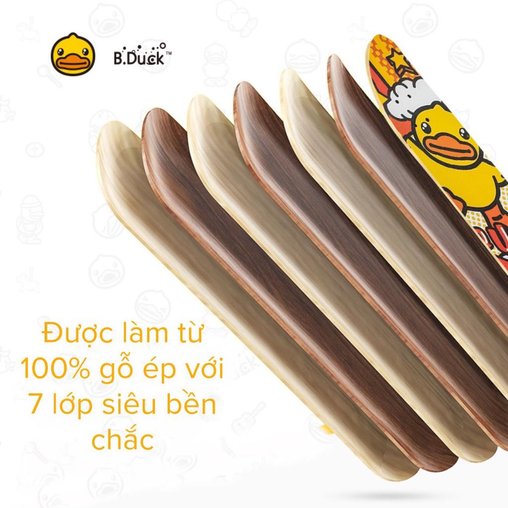 Ván trượt skateboard B.DUCK họa tiết bắt mắt cho bé phát triển thể chất