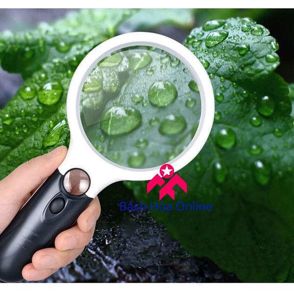 Kính lúp cầm tay có đèn 3X-45X