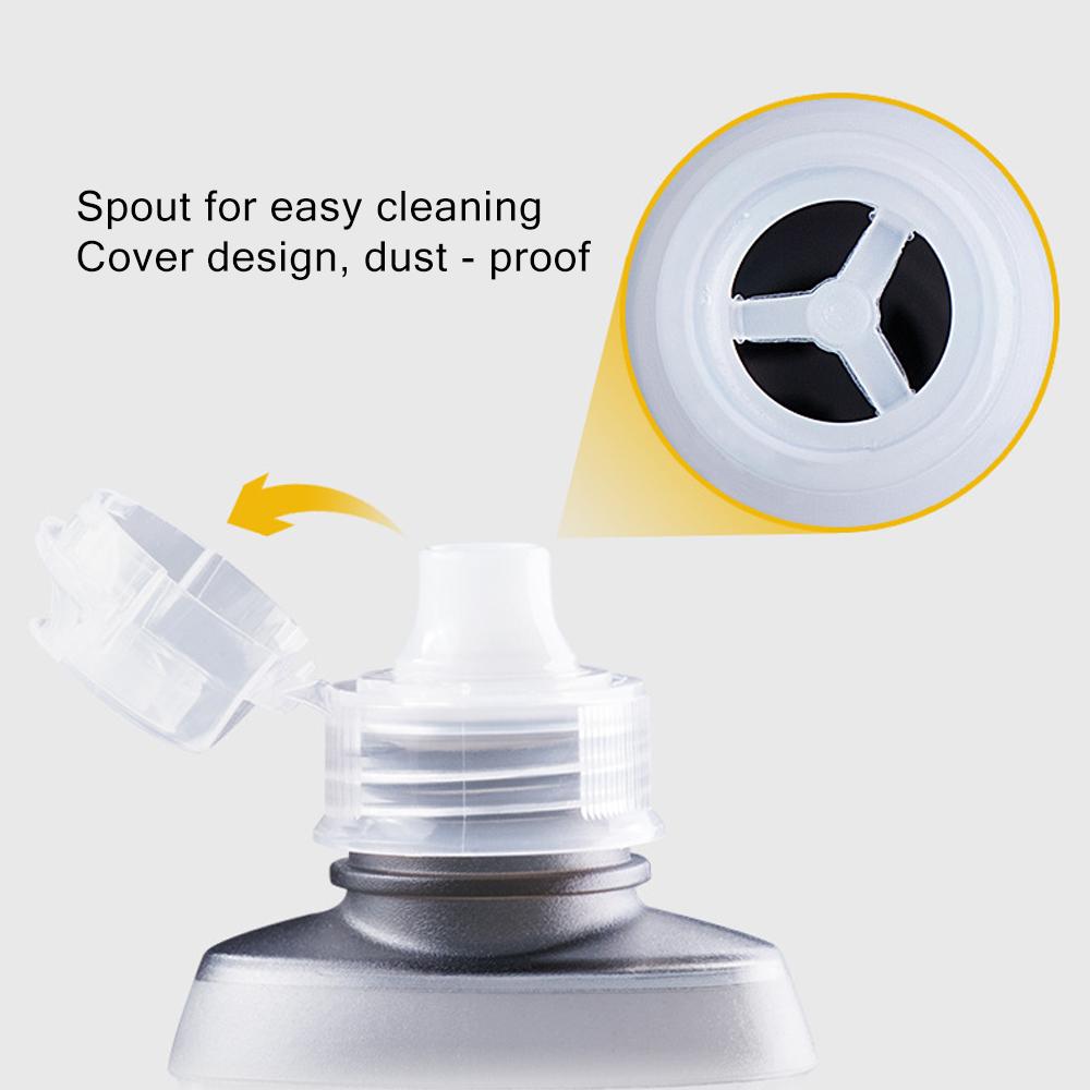Bình nước mềm AONIJIE Chất liệu TPU, PP 170ML có vòi phun, có thể gấp gọn