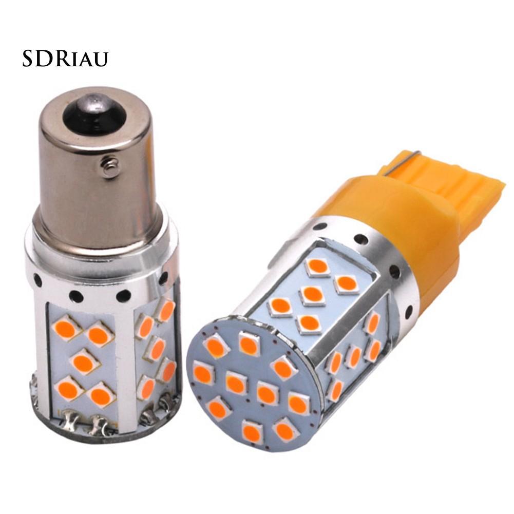 Đèn led tín hiệu cực sáng T20 7440 1156 35 SMD dành cho xe hơi