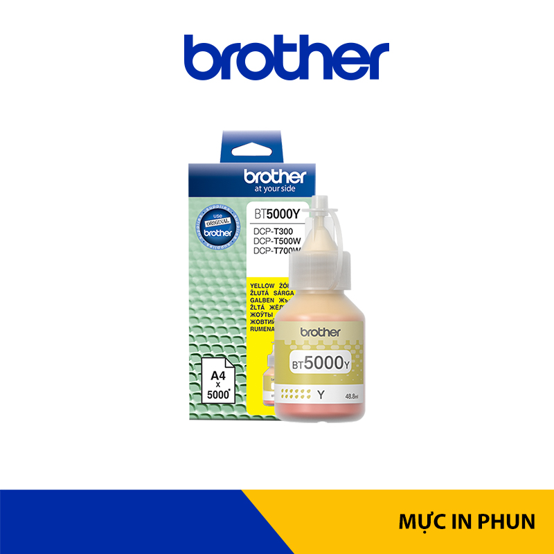 Bộ mực in phun Brother BT5000C/Y/M - Hàng chính hãng