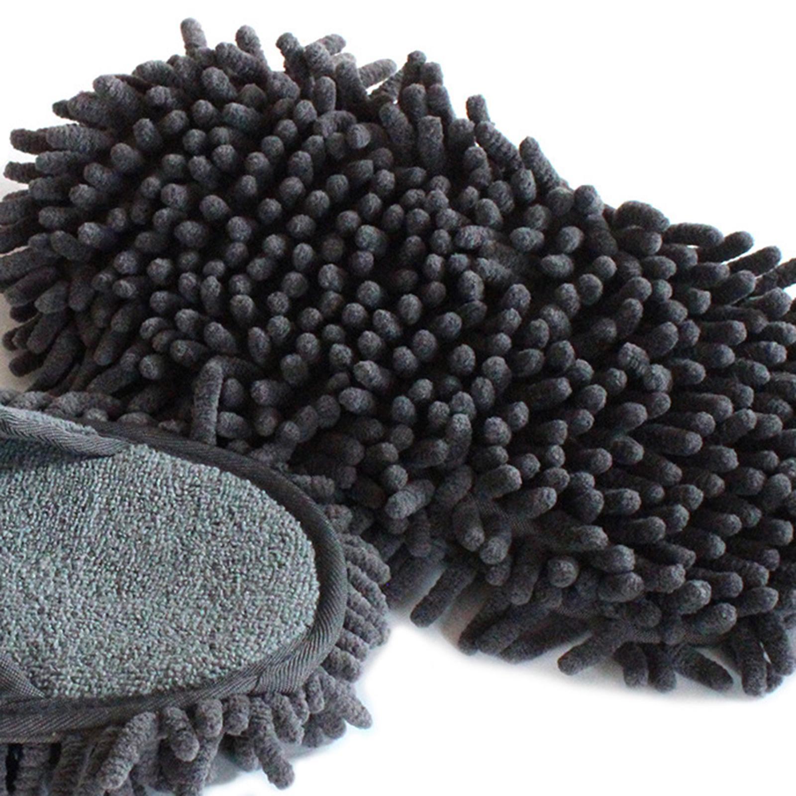 Mop Slippers Black