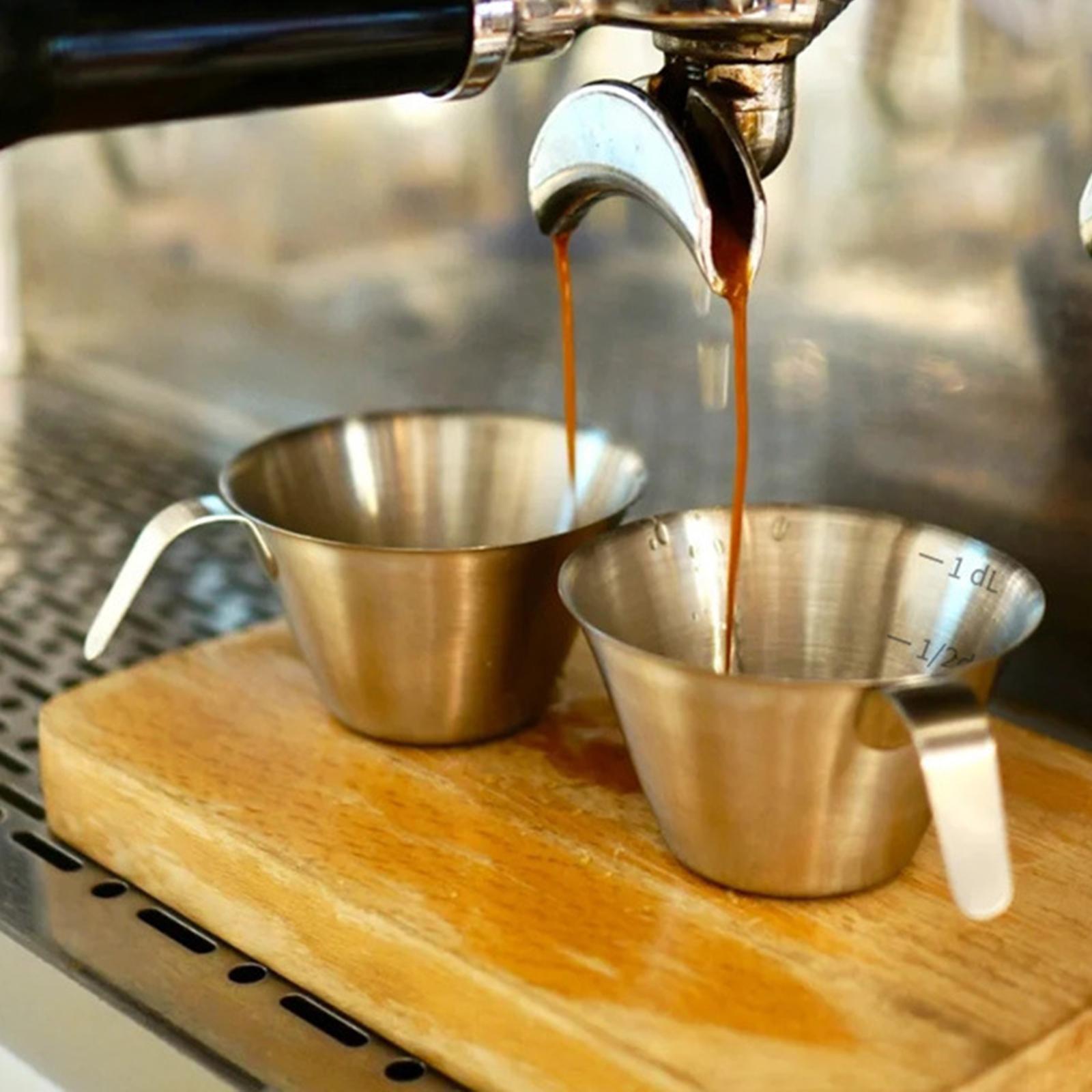 100ml Espresso Cup Bar Drink Mugs Measuring Cup Ounce Jigger Coffee Mug with Graduated Milk Tea Cup