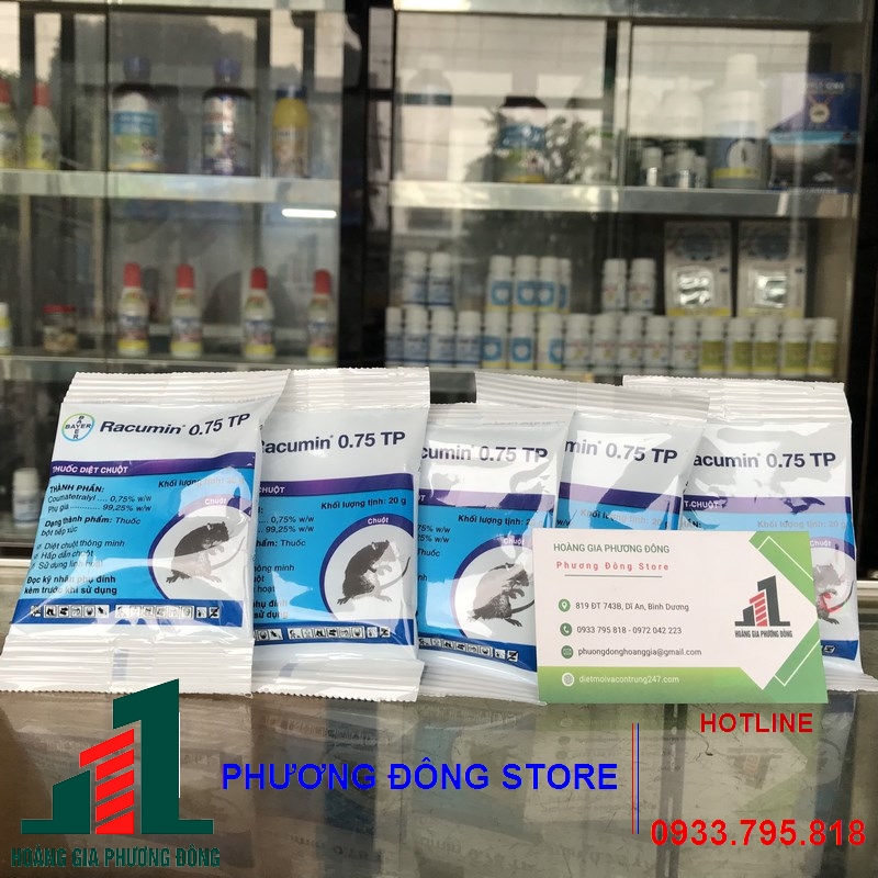 Thuốc diệt chuột Racumin 0.75TP-24g