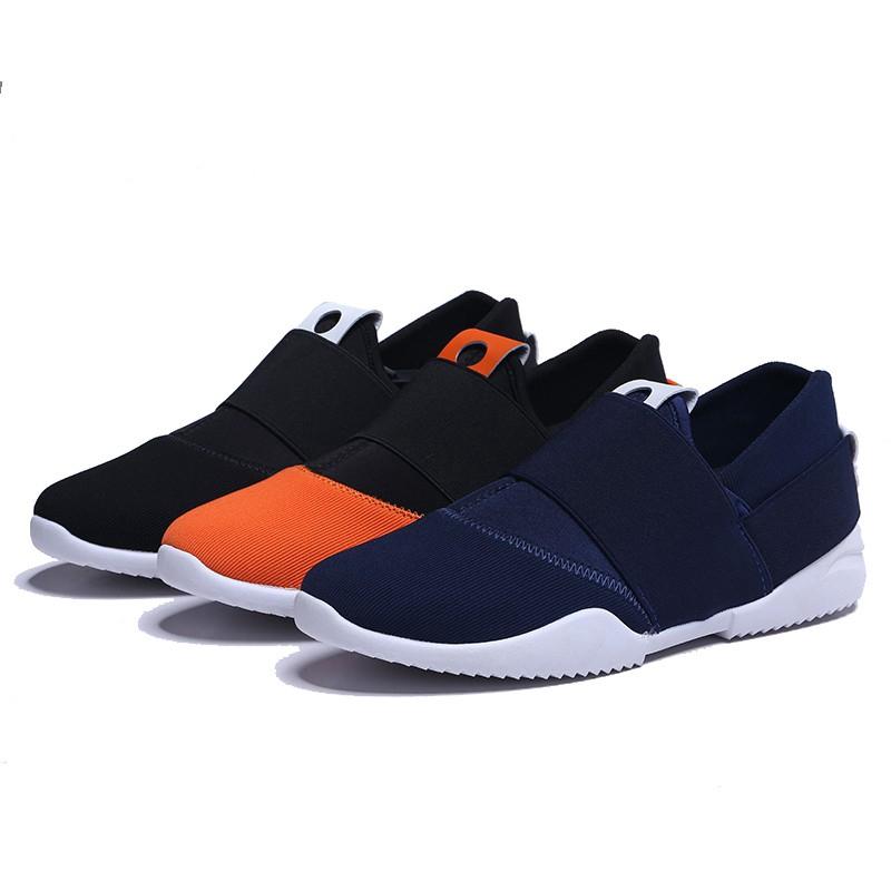 Giày lười nam vải canvas thời trang Hàn Quốc năng động